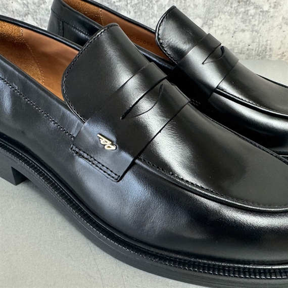 Billi Bi A7010 Loafers, Sort